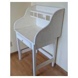 Vintage Painted Wood Writing Desk