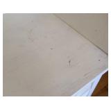 Vintage Painted Wood Writing Desk