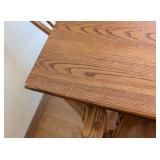 Vintage Windsor Back Chair and Dining Table Set