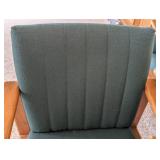 Vintage Round Dining Table and Rolling Chairs