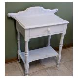 Vintage Painted Wood Accent Table