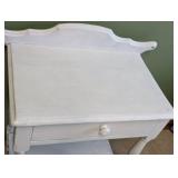 Vintage Painted Wood Accent Table