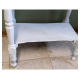 Vintage Painted Wood Accent Table