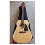 Fender Natural Wood Acoustic Guitar