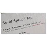 Fender Natural Wood Acoustic Guitar