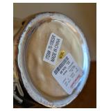 Three Large Ceramic Silver Vases