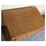 Vintage Oak Nightstand