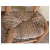 Petite Vintage Woven Seat Childs Chair