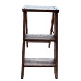 Vintage Wooden Step Ladder