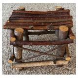 Vintage Rustic Wooden Step Stool