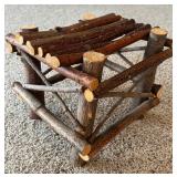 Vintage Rustic Wooden Step Stool