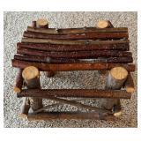 Vintage Rustic Wooden Step Stool