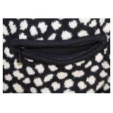 Jamie Sadock Black and White Polka Dot Jacket, Size S