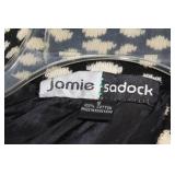 Jamie Sadock Black and White Polka Dot Jacket, Size S