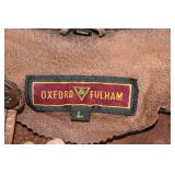 Oxford & Fulham Leather Shirt Jacket - Size L