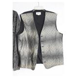 Philip Stuart Vest and Crossings Shirt Set, Large Long