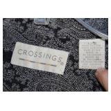 Philip Stuart Vest and Crossings Shirt Set, Large Long