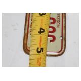 Collection of 12 Vintage License Plates from Various States