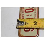 Collection of 12 Vintage License Plates from Various States