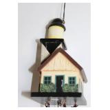 Handcrafted Wooden Lighthouse Wind Chime