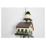 Handcrafted Wooden Lighthouse Wind Chime