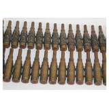 Vintage Ammunition Belt with 50 Rounds