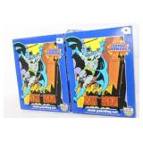 Set of 2 Sealed Batman Stain Painting Sets from 1984