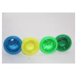 Colorful Set of Educational Toy Cones and Figures