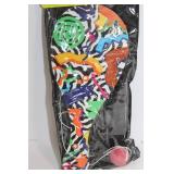 Vintage Neon Paddle Ball Set in Original Packaging