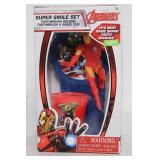 Marvel Avengers Super Smile Set - Toothbrush Holder, Toothbrush, & Rinse Cup
