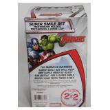 Marvel Avengers Super Smile Set - Toothbrush Holder, Toothbrush, & Rinse Cup