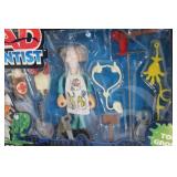 Unopened Mad Scientist Operating Room Toy Set - Bendable Figure & Tools