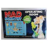 Unopened Mad Scientist Operating Room Toy Set - Bendable Figure & Tools