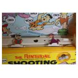 Vintage The Flintstone Shooting Gallery Arcade Toy
