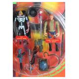 Jonny Quest Action Figures Set - Evil Ezekial Rage & Jungle Commando Dr. Quest