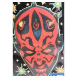 Star Wars Episode I Darth Maul Glow-in-the-Dark Wall Scene