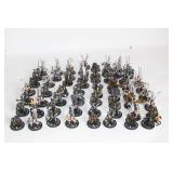 Collection of 50 HeroClix Miniatures with Unique Sci-Fi Designs