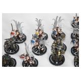 Collection of 50 HeroClix Miniatures with Unique Sci-Fi Designs