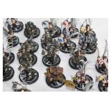 Collection of 50 HeroClix Miniatures with Unique Sci-Fi Designs