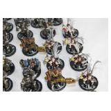 Collection of 50 HeroClix Miniatures with Unique Sci-Fi Designs