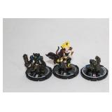 Collection of 30 Heroclix Miniature Figures