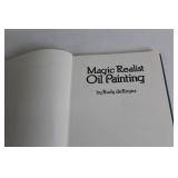 Magic Realist Oil Painting by Rudy de Reyna Hardcover Book
