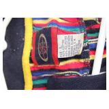 Vintage Multicolor Striped Cotton Polo Shirt, Size L