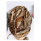 Collection of 4 Fashion Scarves in Varied Patterns