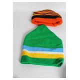 Collection of Colorful Knit Hats and Accessories