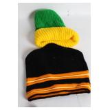 Collection of Colorful Knit Hats and Accessories