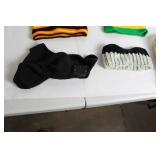 Collection of Colorful Knit Hats and Accessories