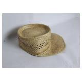 Set of 2 Handcrafted Straw Hats