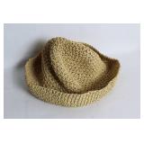 Set of 2 Handcrafted Straw Hats