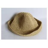 Set of 2 Handcrafted Straw Hats
